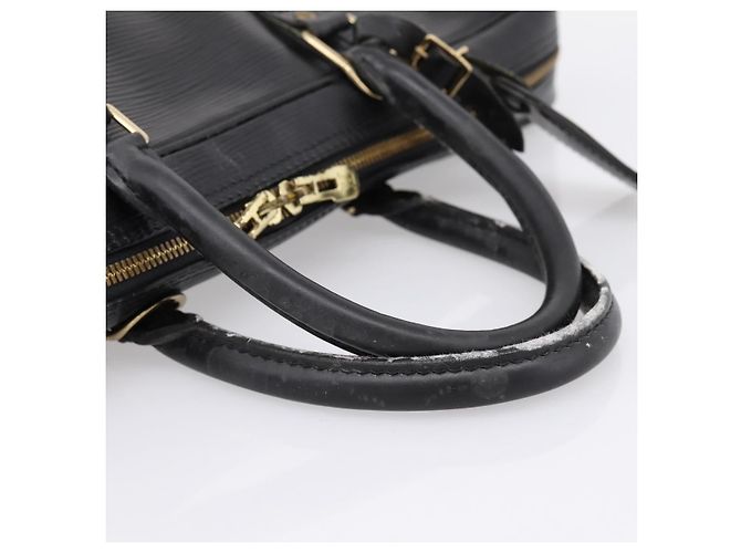 LOUIS VUITTON Epi Porte Documents Voyage Business Bag Black M40321 Auth 201958 Negro - vista 7