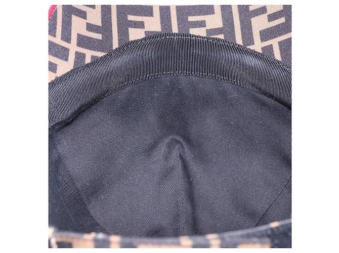 FENDI Zucca Canvas Cap Brown Black Auth ki6793M Braun Schwarz - Ansicht 12