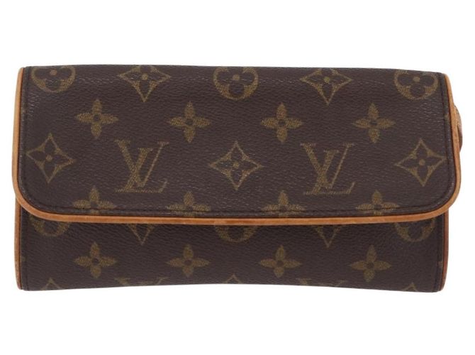 LOUIS VUITTON Monogram Pochette Twin PM Shoulder Bag M51854 LV Auth ka6047 Monogramma - vista 13