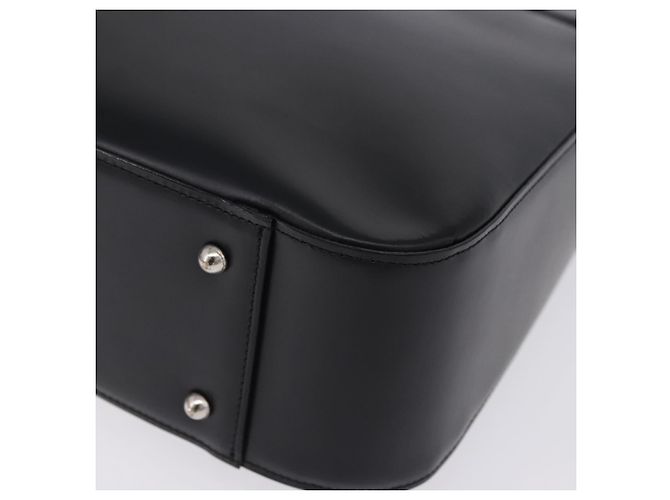 Borsa a mano Burberrys Nova Check Pelle Nero Beige Auth 202233 - vista 14
