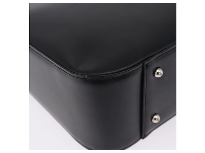 Borsa a mano Burberrys Nova Check Pelle Nero Beige Auth 202233 - vista 15