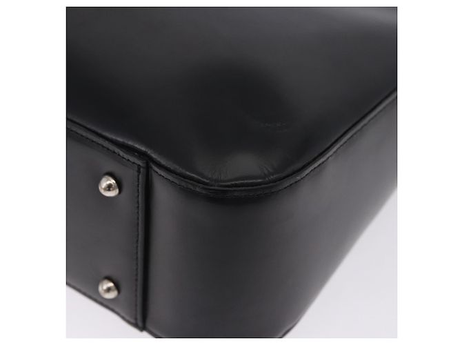 Borsa a mano Burberrys Nova Check Pelle Nero Beige Auth 202233 - vista 16