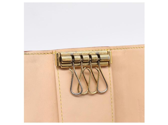 LOUIS VUITTON Monogram Multicolor Multicles 4 Key Case White M93731 Auth 198335 Blanco - vista 19