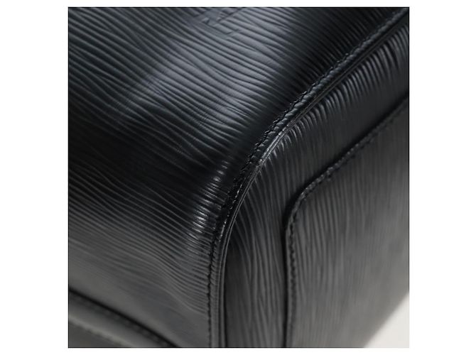 LOUIS VUITTON Epi Keepall 45 Boston Bag Noir M42972 LV Auth 199174V Nero - vista 14