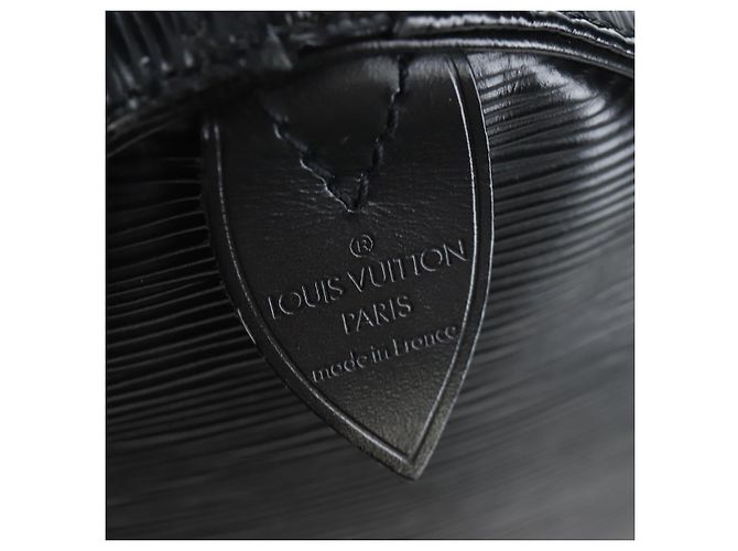 LOUIS VUITTON Epi Keepall 45 Boston Bag Noir M42972 LV Auth 199174V Nero - vista 17