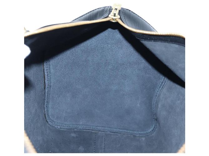 LOUIS VUITTON Epi Keepall 45 Boston Bag Noir M42972 LV Auth 199174V Nero - vista 18
