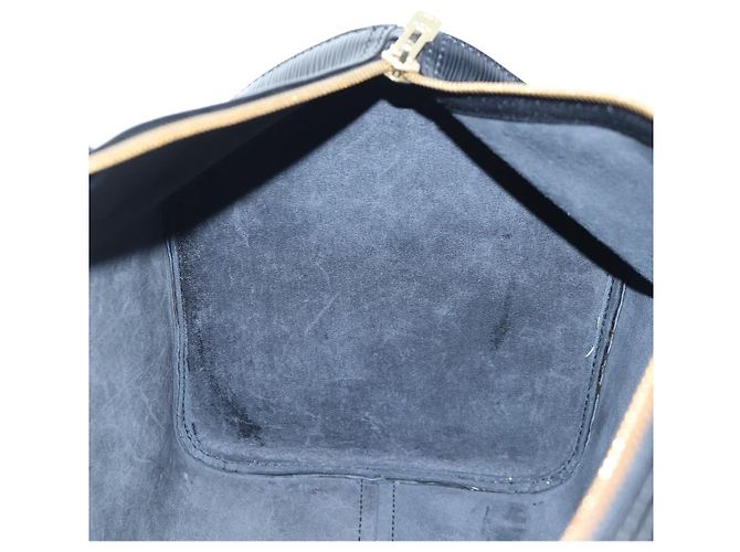 LOUIS VUITTON Epi Keepall 45 Boston Bag Noir M42972 LV Auth 199174V Nero - vista 19
