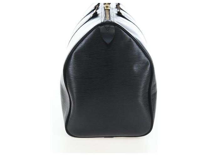 LOUIS VUITTON Epi Keepall 45 Boston Bag Noir M42972 LV Auth 199174V Nero - vista 4