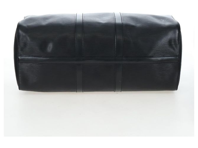 LOUIS VUITTON Epi Keepall 45 Boston Bag Noir M42972 LV Auth 199174V Nero - vista 5