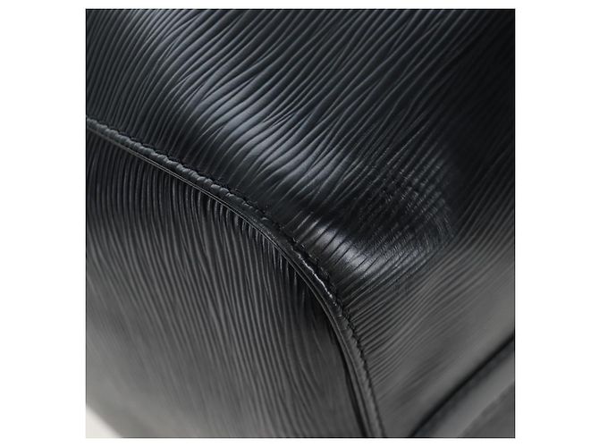 LOUIS VUITTON Epi Keepall 45 Boston Bag Noir M42972 LV Auth 199174V Nero - vista 9
