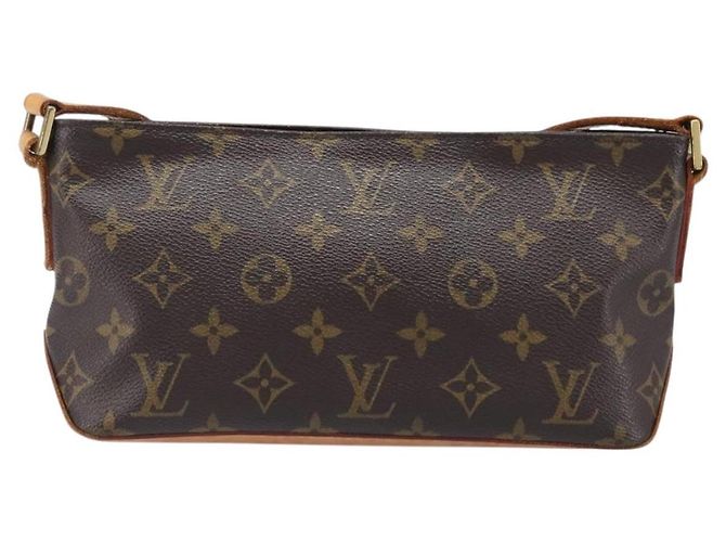 Borsa a tracolla LOUIS VUITTON Monogram Trotteur M51240 LV Auth ka5999 Monogramma - vista 13