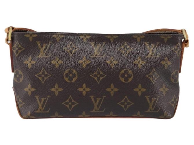 Borsa a tracolla LOUIS VUITTON Monogram Trotteur M51240 LV Auth ka5999 Monogramma - vista 2