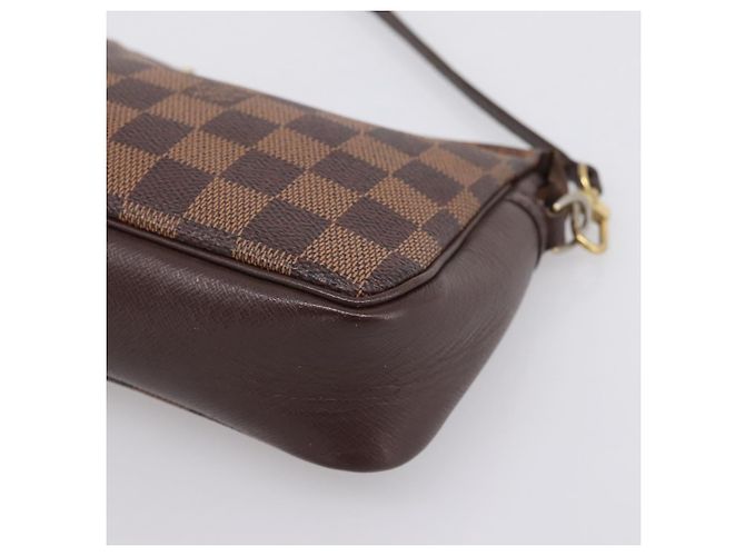 LOUIS VUITTON Damier Ebene Trousse Makeup Pouch N51982 LV Auth 199394V - vista 14