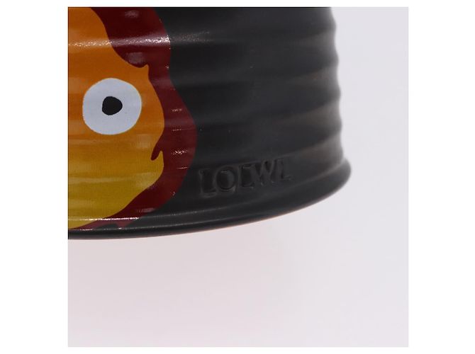 LOEWE x Studio Ghibli Howl's Moving Castle Calcifer Candle Black Auth 167557M Noir Rouge - vue 11