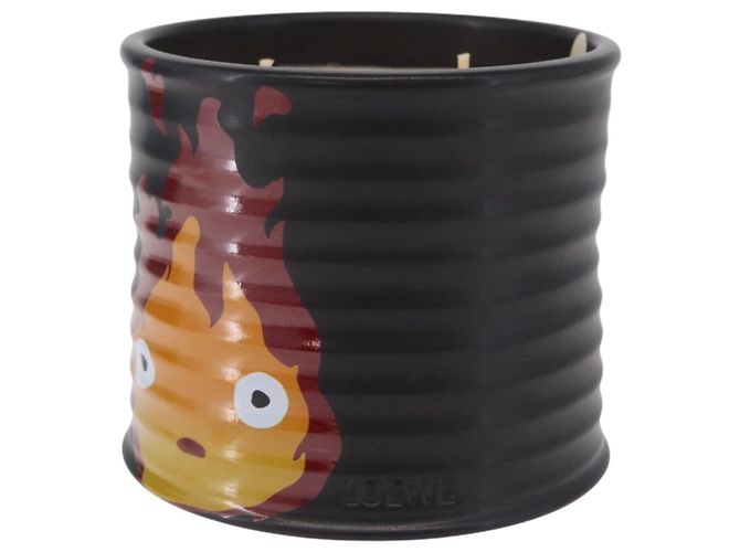 LOEWE x Studio Ghibli Howl's Moving Castle Calcifer Candle Black Auth 167557M Noir Rouge - vue 13
