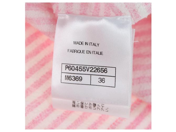 Camiseta CHANEL Pile 36 Rosa CC Auth 193723M - vista 14