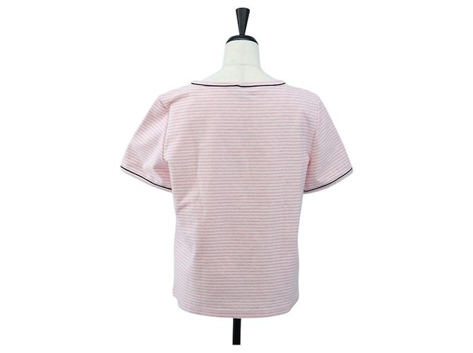 Camiseta CHANEL Pile 36 Rosa CC Auth 193723M - vista 2