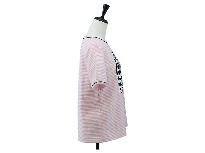 Camiseta CHANEL Pile 36 Rosa CC Auth 193723M - vista 4