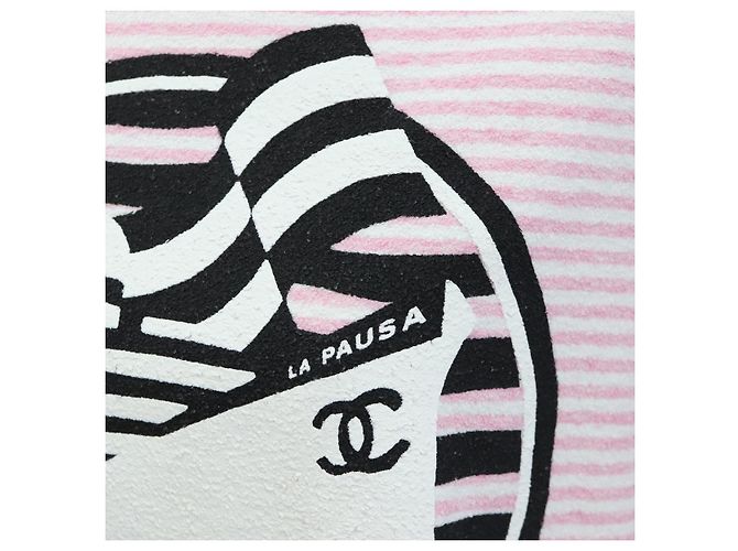 Camiseta CHANEL Pile 36 Rosa CC Auth 193723M - vista 7