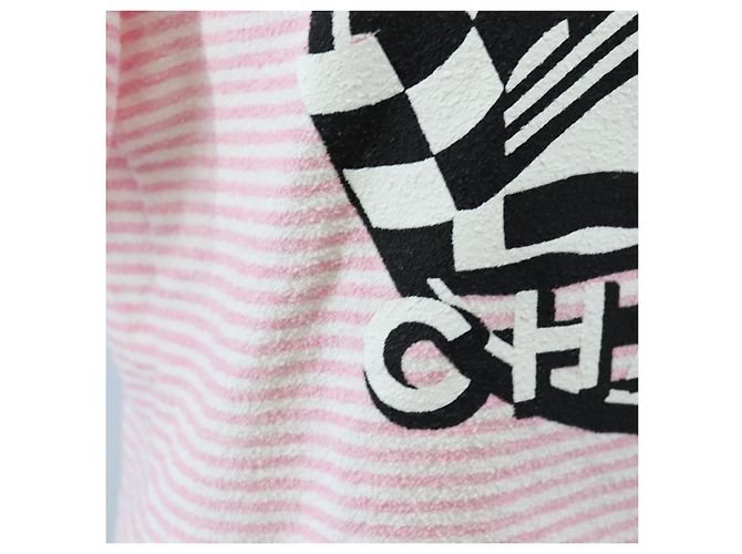 Camiseta CHANEL Pile 36 Rosa CC Auth 193723M - vista 8
