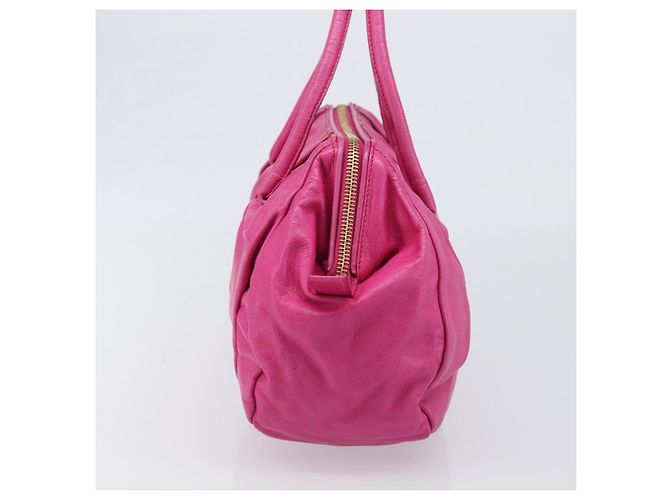 Borsa a tracolla Miu Miu in pelle rosa e oro autentica am12558A D'oro - vista 3