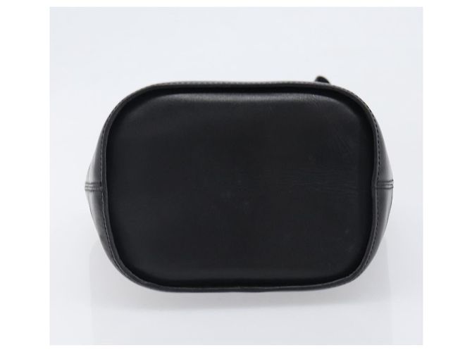 Céline CELINE Schultertasche aus Leder Schwarz Goldfarben Auth 200820A - Ansicht 5