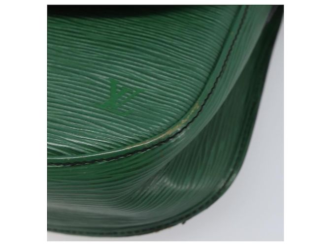LOUIS VUITTON Epi Saint Cloud GM Shoulder Bag Green M52194 LV Auth hk4028 Verde - vista 15