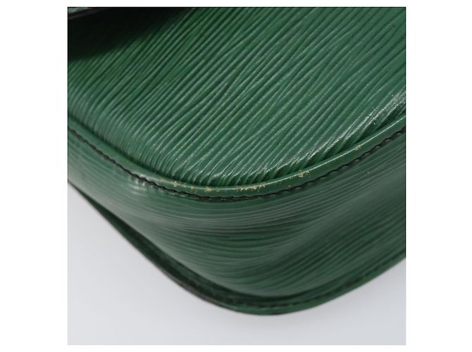 LOUIS VUITTON Epi Saint Cloud GM Shoulder Bag Green M52194 LV Auth hk4028 Verde - vista 16