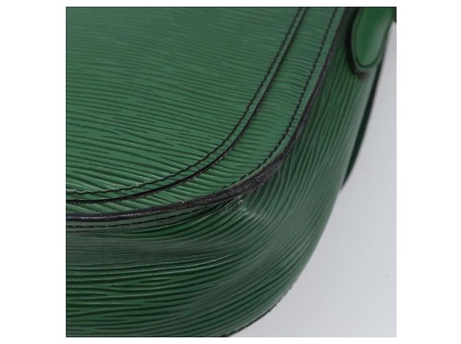 LOUIS VUITTON Epi Saint Cloud GM Shoulder Bag Green M52194 LV Auth hk4028 Verde - vista 17