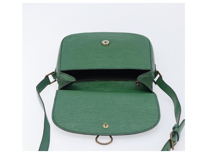 LOUIS VUITTON Epi Saint Cloud GM Shoulder Bag Green M52194 LV Auth hk4028 Verde - vista 19