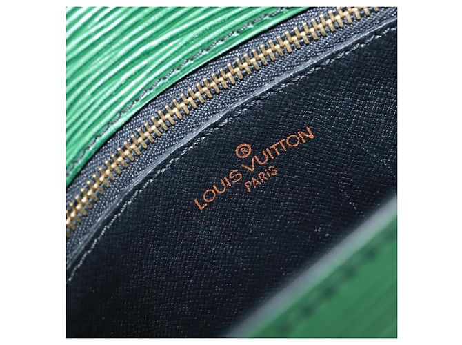 LOUIS VUITTON Epi Saint Cloud GM Shoulder Bag Green M52194 LV Auth hk4028 Verde - vista 22