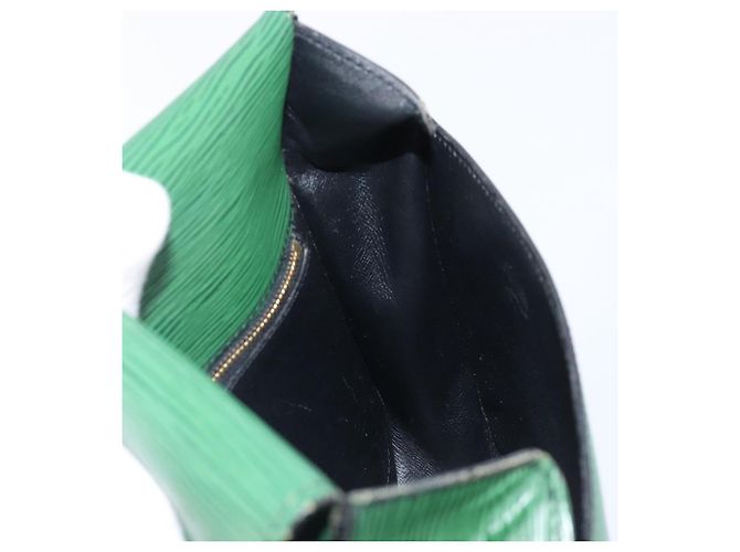 LOUIS VUITTON Epi Saint Cloud GM Shoulder Bag Green M52194 LV Auth hk4028 Verde - vista 23