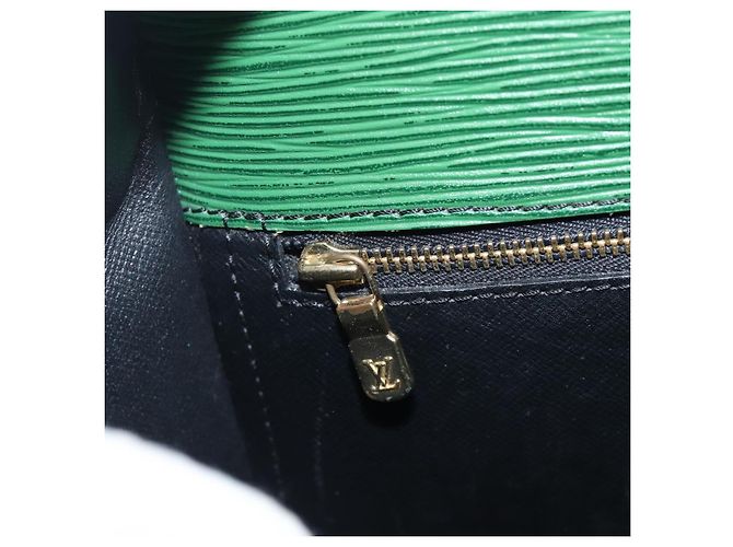 LOUIS VUITTON Epi Saint Cloud GM Shoulder Bag Green M52194 LV Auth hk4028 Verde - vista 25
