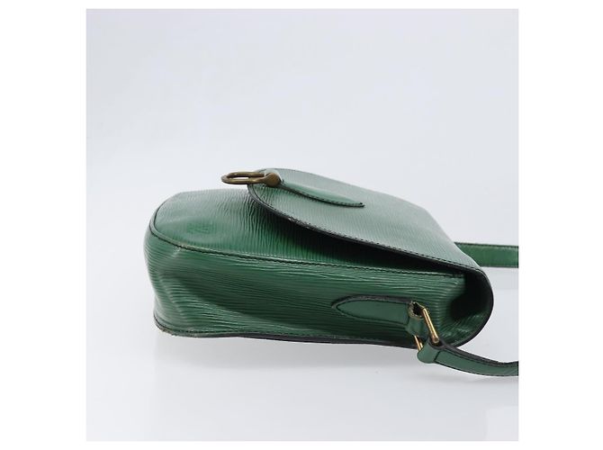 LOUIS VUITTON Epi Saint Cloud GM Shoulder Bag Green M52194 LV Auth hk4028 Verde - vista 3