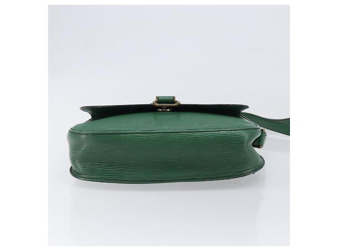LOUIS VUITTON Epi Saint Cloud GM Shoulder Bag Green M52194 LV Auth hk4028 Verde - vista 5