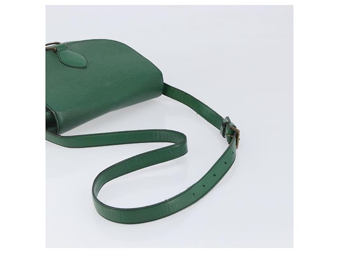 LOUIS VUITTON Epi Saint Cloud GM Shoulder Bag Green M52194 LV Auth hk4028 Verde - vista 7