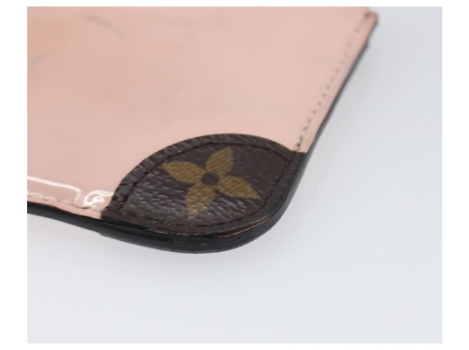 LOUIS VUITTON Monogram Vernis Pochette Cree Rose valerine M63853 LV Auth hk4045 - vista 14