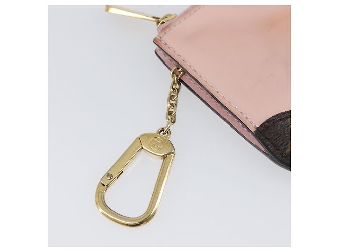 LOUIS VUITTON Monogram Vernis Pochette Cree Rose valerine M63853 LV Auth hk4045 - vista 9