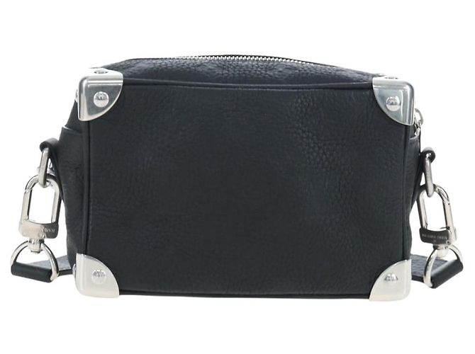 LOUIS VUITTON Monogram Taurillon Clemence Mini Soft Trunk M25927 Auth 197251SAM Schwarz - Ansicht 2