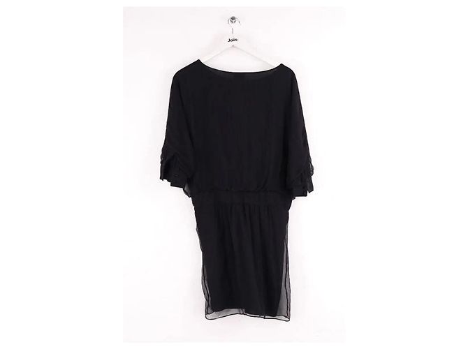 Fendi Kleid aus schwarzer Seide - Ansicht 3