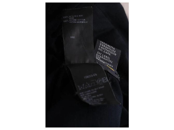 Fendi Kleid aus schwarzer Seide - Ansicht 6
