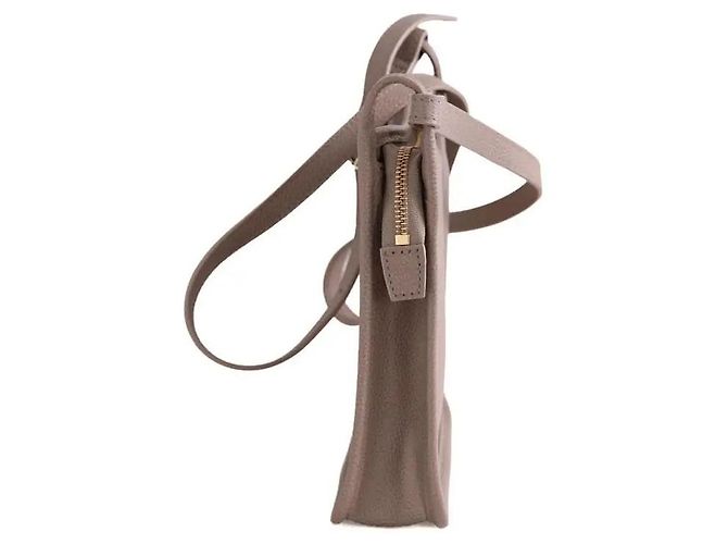Longchamp Borsa a tracolla Le Foulonné S grigio - vista 3