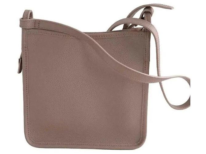 Longchamp Borsa a tracolla Le Foulonné S grigio - vista 4