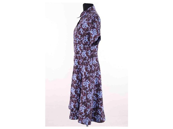 Vestido de algodón azul Proenza Schouler - vista 3
