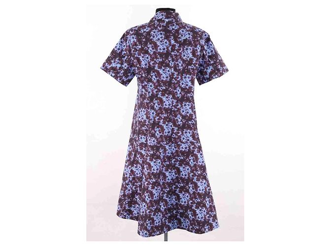 Vestido de algodón azul Proenza Schouler - vista 4