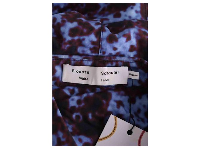 Vestido de algodón azul Proenza Schouler - vista 5