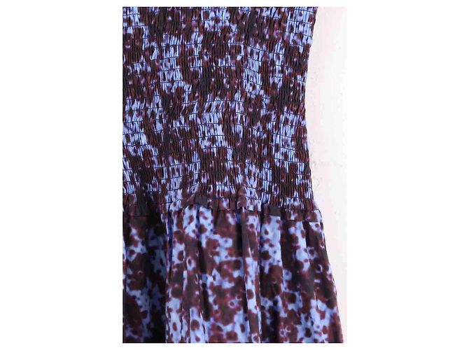 Vestido de algodón azul Proenza Schouler - vista 4