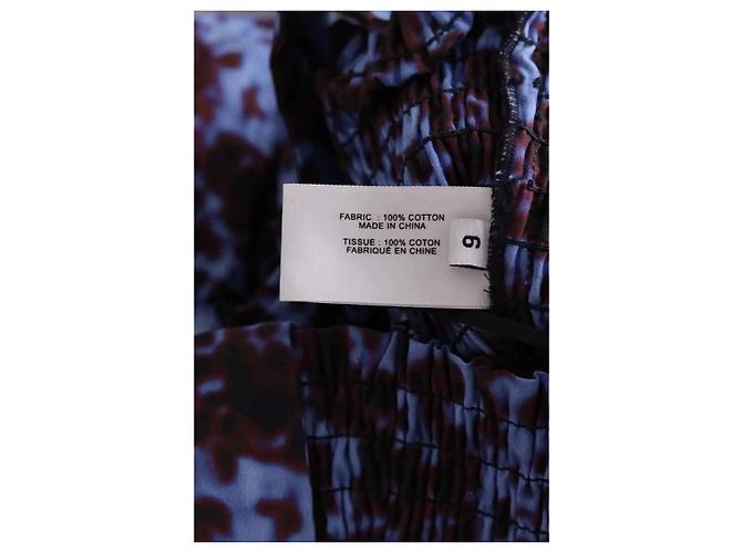 Vestido de algodón azul Proenza Schouler - vista 6