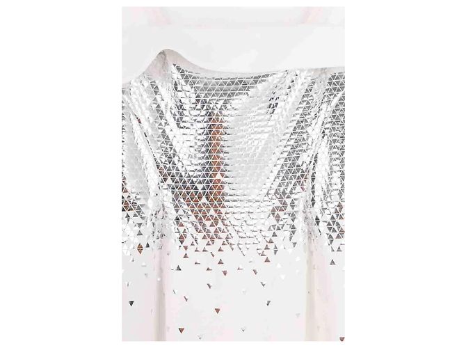 Thierry Mugler Couture Kleid weiß - Ansicht 2