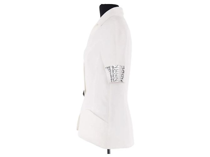 Thierry Mugler Weiße Jacke - Ansicht 3